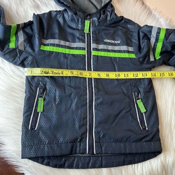 London Fog Boy Kid's Midweight Jacket Navy Size 3T - Picture 7 of 9